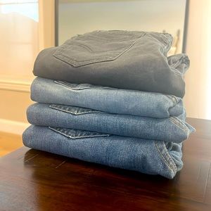 (4) pairs for less than 1. Boys Levis jeans